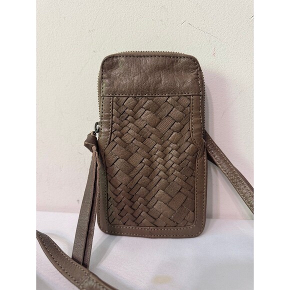 DAY & MOOD GRETA PHONE CASE CROSSBODY leather taupe - Picture 1 of 3